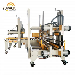 [Hot Item] Automatic Flap Folding/Edge Corner Tape Carton Box Sealing Case Sealer