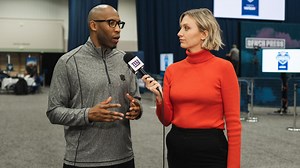 NFL Analyst Bucky Brooks speaks with Madelyn Burke
