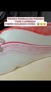 Proses pembuatan permen yang luarbiasa pabrik makanan Korea 😱😱😲😯 #fbpro #fyp #vod #jangkauan #interaksi | Teh Aii