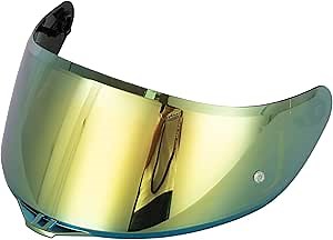 Soman K1 Helmet Visor Replacement, K5 Face Shield Compatible with K5 K1 K3SV (Upgrade,Gold)