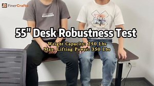 Electric Stand Up Desk Frame- Dual Motor and Thick Legs Adjustable Sit Stand Standing Desk Base Workstation (680 White Frame Only)