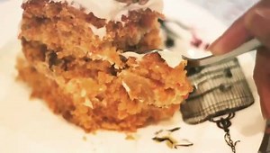 Yumsters! Carrot cake at The Mad Teapot inside The Wishing Chair. #homemade #happiness | The Wishing Chair