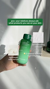 107 reactions | We did the hard work and decoded the hydration combo, so all you gotta do is to show this video to your relatives. You’re welcome! ‍↕️ Now you have no choice but to add our Green Tea Ceramide Milk & Ceramide Cream to your routines  #INNISFREE #INNISFREEMY #INNICLUB #KbeautySkin #KoreanSkincare #Supercharged #GreenTeaCeramideMilk | INNISFREE Malaysia | Facebook