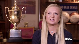 2017 #USGirlsJunior champion Erica Shepherd is dedicated to staying on top of her game- on the golf course, in the classroom and beyond. #USGAGolfJournal | United States Golf Association - USGA