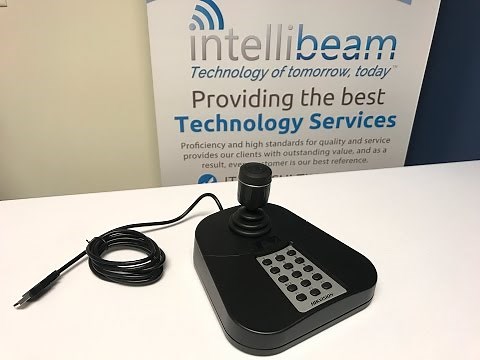 Hikvision DS-1005KI 3-Axis Joystick USB Keyboard unboxing by Intellibeam.com