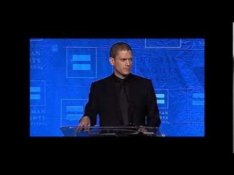 Wentworth Miller Talks About Coming Out, Overcoming Struggles at HRC Dinner