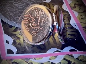 Compact, Round Makeup Mirror, Hand Engraved in Small Batches - Etsy Canada