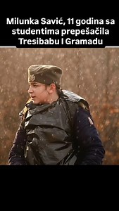 7.3K views · 1.7K reactions | Knjaževačka Milunka Savić prepešačila sa 11 godina Tresibabu i Gramadu sa studentima.Jedan veliki orden za dete ❤️ Slika: @dunjadopsaj #studentskimarš #studenti #podrška #Niš #pumpaj #podrškastudentima #blokade #protesti | Lena's traveling carriers | Facebook