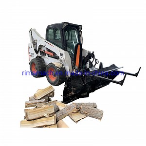 [Hot Item] Rima Wood Log Splitter Skid Steer Firewood Processor