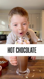 7.2M views · 84K reactions | ⛄️ Bit chilly outside let’s warm up with a Hot Chocolate  @cadburyuk @ninjakitchenuk #kids #toddler #toddlerlife #toddleractivities | Cooking with Carter | Facebook