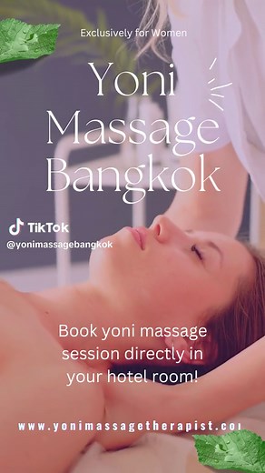 🌸 Yoni Massage Therapist in Bangkok | Exclusively for Women 🌸 Take a break from the hectic Bangkok rhythm - experience the magic of sensual Yoni massage, a haven of ultimate bliss! 🌸 Yoni (vulva) massage explores your senses, sensuality and sexual energy beyond luxurious pampering, relaxation or pleasure. ✅ Book yoni massage session directly in your hotel room! www.yonimassagetherapist.com #YoniMassageBangkok #YoniMassageTherapist #YoniTherapy #TantricMassage #massage #MassageTherapy #Outcall