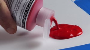 GOLDEN Fluid Acrylics, Alizarin Crimson Hue, 16 fl. oz. Bottle, Professional Acrylic Paint, Transparent