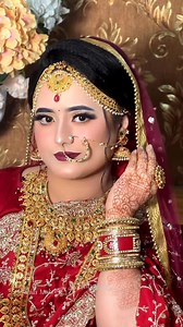 Bridal Makeover done by~ Olivias Makeover And beauty salon 🌸 | Olivia's Makeover And Beauty Salon