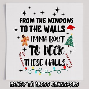 From the Windows T-shirt Transfer, Ready to Press Transfer, Screen Print Transfer, Christmas DTF, Christmas Transfer, DTF - Etsy Canada