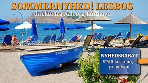 🌞🎉SOMMERNYHED FRA AALBORG LUFTHAVN!🎉🌞 - velkommen tilbage til maleriske Lesbos🇬🇷️🌴⛱️ Det er os en fornøjelse endnu engang at kunne præsentere skønne Lesbos efter vi har oplevet stor e | Århus Charter