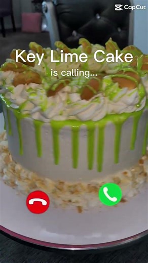 Key Lime Cake🍋‍🟩 #cake #nmjones #KeyLime #Baking #CakeIdeas