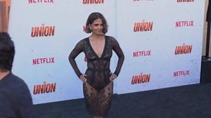 Halle Berry hit the red carpet in a daring lace dress at the premiere of her new Netflix film The Union | HELLO! Canada