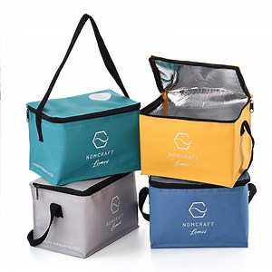 [Hot Item] Wholesale Insulated Lunch Bag Square Lunch Box Cooler with Adjustable Strap