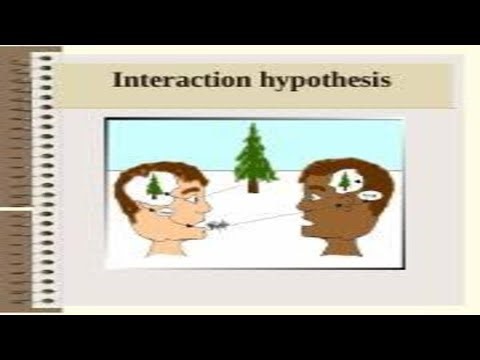 interaction hypothesis| Interaction hypothesis in SLA | its implications