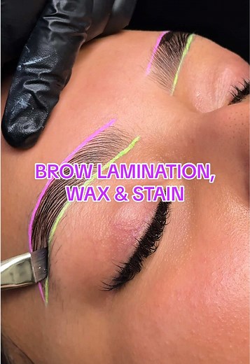 Brow Lamination Tutorial: Mapping, Tinting, and Staining
