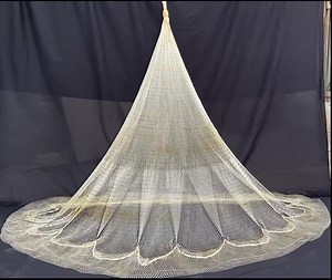 10ft Japanese Bottom Pocket Cast Net Steel Sinker Fishing Cast Net