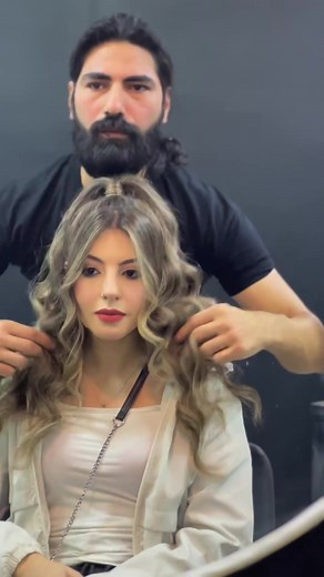 @bassem_lounge Eid is just around the corner✨. Wouldn’t it be great to try this color with us?😉❤️ Dyed, highlited @bassem_elshaer_hairdresser #bassem lounge# hairdying#newlook #longhair #style #haircolorist #haircolour | Bassem Lounge