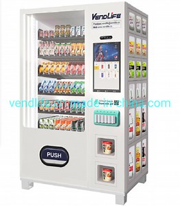 [Hot Item] Retail Snack Automatic Distributors of Drinks Snacks Food Grade Commercial Snack/Beverage and Cold Drink Vending Machine