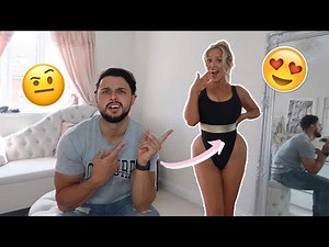 Boyfriend RATES My HOLIDAY OUTFITS! | HUGE TRY-ON MISSGUIDED HAUL 2019 AD