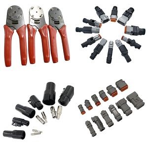[Hot Item] High Quanlity Dt Series Auto Waterproof Deutsch Automotive Connector with Crimper Backsheel Tool