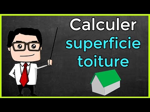 Comment calculer superficie toiture