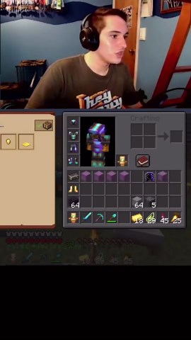 Never dying again with this armor #minecraft #mc #mcyt #hardcoreminec...