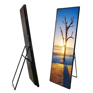 [Hot Item] Factory Price Floor Standing Poster Flexible Display Advertising Publish LED Flexible Screen