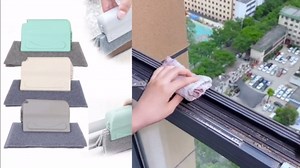 Magic Window Track Cleaner, 2026 Upgraded Window Groove Cleaning Brush Tools Set, Handheld Cleaner Brushes Tools for Window Rails Gaps Tiles Blinds Car Vents (Gray)