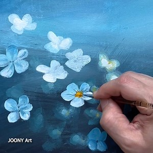 28K views · 661 reactions | Spring Scenery Acrylic Painting #art #painting #acrylicpainting | Joony art | Facebook