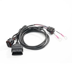 [Hot Item] 16 Pin J1962f OBD2 Female Connector to Open Cable OBD Dash Port Pigtail Fixed Wire Harness