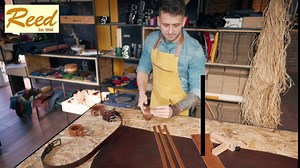 REED Leather HIDES - Cow Skins for Upholstery (100 Square Foot, Camel)