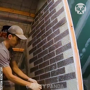 3K views | Making a brick wall imitation Partner: Семен Кузнецов | Mẹo Panda Xinh | Facebook