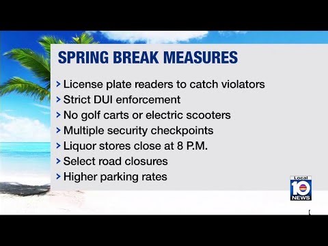 Miami Beach implements new spring break rules