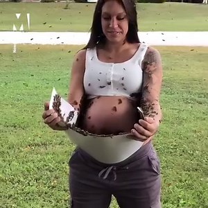 Bees are, by their nature, quite gentle creatures unless agitated. But you still wouldn't catch us trying this! 😬 | Metro