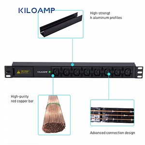 [Hot Item] 19 Inch IEC Type Universal Socket Network Cabinet and Rack PDU Factory-Direct