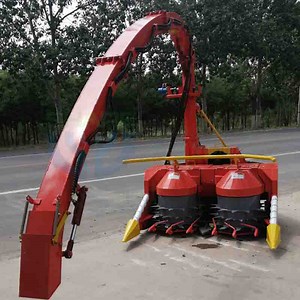 [Hot Item] Sweet Mini Corn Silage Combine Harvester Harvesting Price Machine for Sale