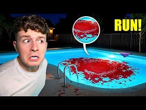 IF YOU SEE BLOOD in a POOL at 3AM, run! (it’s not SAFE)