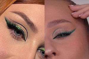 Inspirasi Makeup Mata Warna Hijau yang Viral di TikTok untuk Nonton Konser NCT 127 - Parapuan