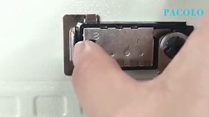 Steel Key Storage Lock Box with Combination Lock, Wall Mount Key Organizer for Home, Hotel, and Car Keys Management (Black, 20 Keys)