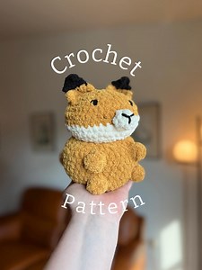 Crochet Fox Plush Pattern: Fiona Amigurumi (PDF Download) - Etsy