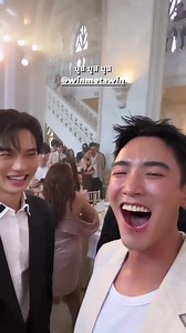 168 reactions | Nong Win attending a wedding  #winmetawin | Brightwin Mick Updates | Facebook
