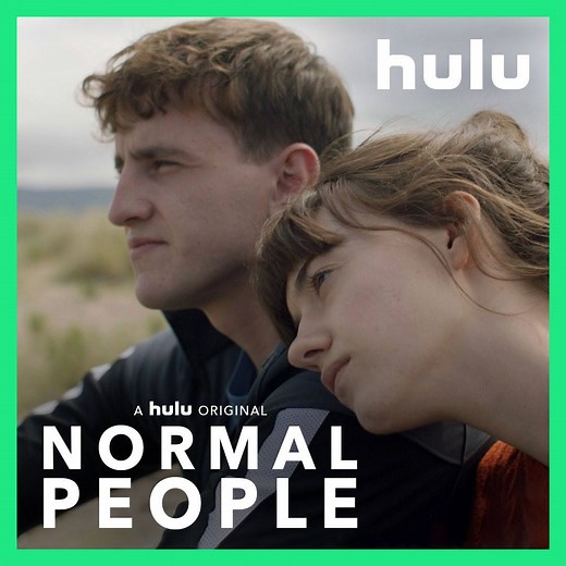 You might not be able to see it, but everyone else can. 💘 #NormalPeople is streaming now on Hulu! | Hulu