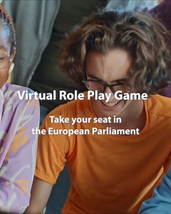 Introducing the Virtual Role Play Game! 🎮 This educational experience teaches democratic dialogue between players while improving essential skills such as public speaking, active listening, and the art of compromise. 🗣️ Whether you're in a classroom, looking for team-building activities, or engaging with other citizen groups in preparation for next European elections, the Virtual Role Play Game is a valuable tool 🤝 Ideal for groups ranging from 16 to 28 participants, along with one facilitato
