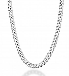 Miabella Solid 925 Sterling Silver Italian 5mm Diamond Cut Cuban Link Curb Chain Necklace for Women Men, Made in Italy (16 Inches (X-Small))