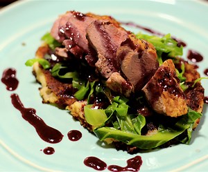 Duck With a Redcurrant and Red Wine Sauce | Cooking With Benji